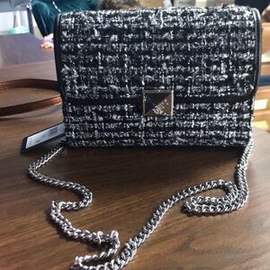 DKNY Devon clutch Boucle shoulder/crossbody NWT R34GDB63